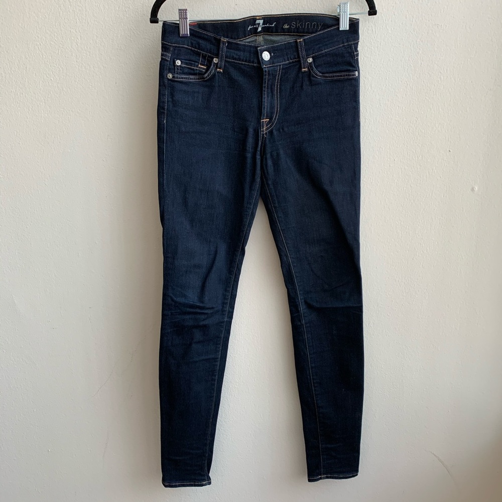 7 For All Mankind Skinny Jeans Size 27
